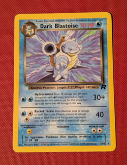 Pokemon TCG - Dark Blastoise - 20/82 - Team Rocket NM/M Very Clean - Image 1