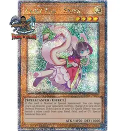 Yugioh! 1x Fairy Tail - Snow RA04-EN269 Quarter Century Secret Rare 1st Ed NM - Image 1