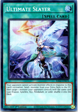 LP Ultimate Slayer RA02-EN070 Super Rare - 1st Edition Yugioh - Image 1