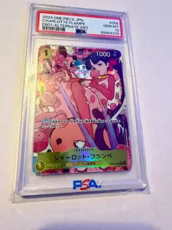 Alternate Art Charlotte Flampe One Piece 2024 EB01 Memorial Japanese #056 PSA 10 - Image 1
