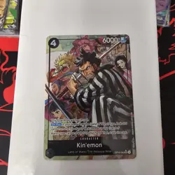 Bandai One Piece CCG Kin'emon OP16-082 SR Alternate Art Foil OP-16 - Image 1