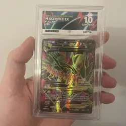 Pokemon M Sceptile EX Mega Card XY Ancient Origins 85/98 ACE 10 Not Psa - Image 1