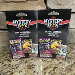 Pokemon Mystery Box Team Rocket Lot Of (2) 3 Booster Packs Factory Sealed SP 🔥 - Image 2