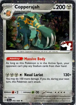Copperajah 042/064 Prize Pack Series Cards Holo NM - Image 1