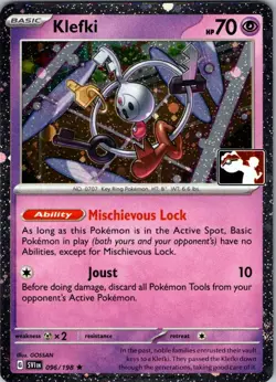 Klefki 096/198 Prize Pack Series Cards Holo NM - Image 1