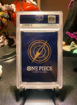 PSA 10 Gem Mint OP 11-114 Gum Gum Fire Fist Pistol Japanese One Piece Card - Image 2