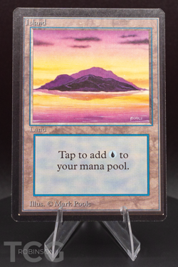 Island (A): 1993 Magic the Gathering - Limited Edition Beta Regular - Image 1