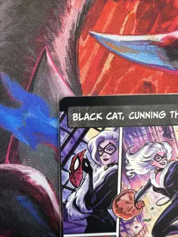 Black Cat, Cunning Thief R 0222 (Borderless) Marvel's Spider-Man Regular - Image 2