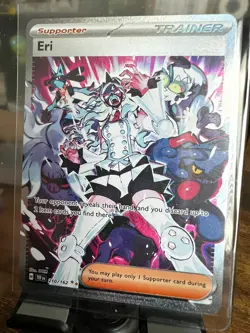 Eri 210/162 SV05 Temporal Forces SIR EN Pokemon Card - Image 1