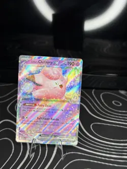 Pokemon TCG Lillie's Clefairy EX Double Rare 076/217 Ascended Heroes - Image 1