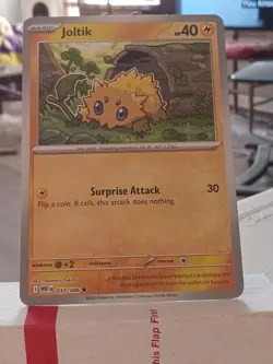 JOLTIK 033/086 SV: WHITE FLARE REVERSE HOLO POKEMON TCG NMT+ - Image 1