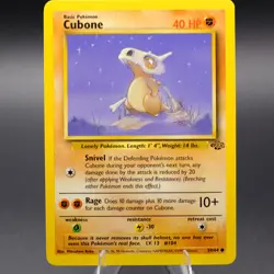 Cubone 50/64 Unlimited Common Jungle Pokemon TCG LP-NM - Image 1