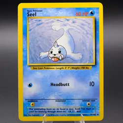 Seel 041/102 Normal Uncommon Base Set Pokemon TCG LP-NM - Image 1