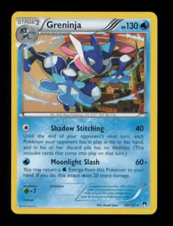 GRENINJA RARE 40/122 MP POKEMON - Image 1
