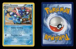 GRENINJA RARE 40/122 MP POKEMON - Image 3