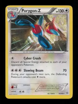 PORYGON-Z RARE 66/98 MP POKEMON - Image 1