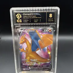 2020 POKEMON SWSH BLACK STAR PROMO CHAMPION’S PATH CHARIZARD PSA 9 - Image 2