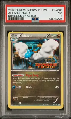 Pokemon Altaria Holo Promo - Dragons Exalted - BW48 - PSA 7 - Image 1