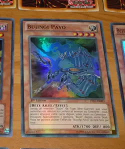 TCG Yu-Gi-Oh SUPER RARE HOLO CARD CARTE Bujingi Pavo - LVAL-FR083 VF FR ** - Image 1