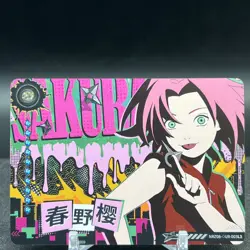 Sakura Haruno NRZ08-◇UR-003L3 Parallel Naruto Kayou Card - Image 1