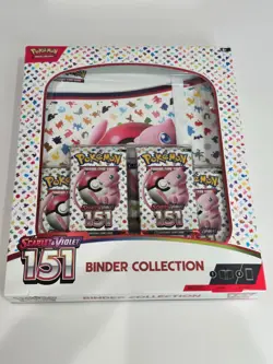 Pokemon TCG: Scarlet & Violet 151 Binder Collection Box New Factory Sealed - Image 1