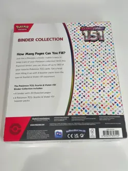 Pokemon TCG: Scarlet & Violet 151 Binder Collection Box New Factory Sealed - Image 2