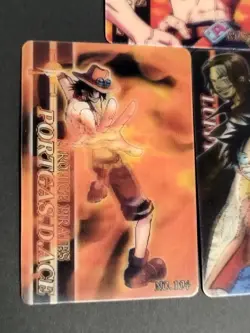 One Piece Trading Card Set: 3 Portgas D. Ace Cards – Japanese Edition eb1 - Image 3