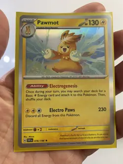 Pawmot 076/198 Pokemon Card SV01 Scarlet & Violet RARE HOLO M/NM - Image 1