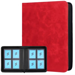Pokemon Charizard 2x2 Red Top Loader Binder 112 Cards Ready to Ship - Image 2