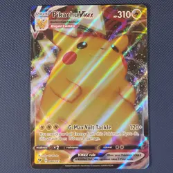 Pikachu VMAX 044/185 - Vivid Voltage - Rare Holo VMAX Pokemon Card - NM - Image 1