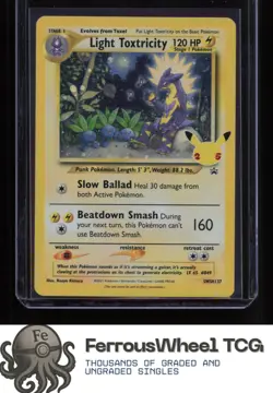 Light Toxtricity SWSH137 - SWSH: Sword & Shield Promo Cards - (NM-/LP+) - Image 1