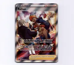 Raihan GG65/GG70 Full Art Crown Zenith: Galarian Gallery 2023 Pokemon NM - Image 1