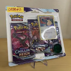 Chilling Reign 3 Pack Blister SNORLAX Promo Pokemon Sword & Shield Set SEALED #2 - Image 3