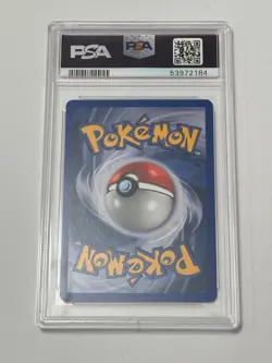 2001 Pokemon Black Star Promo SURFING PIKACHU 28 - PSA 8 - Image 2