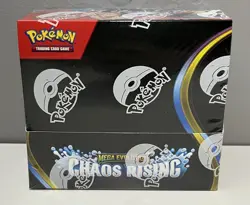 POKEMON MEGA EVOLUTION CHAOS RISING FULL BOOSTER BOX NEW & SEALED ✅ 🚚 - Image 1