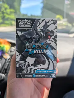 Pokemon TCG Scarlet & Violet Black Bolt Booster Bundle Box w/ 6 Booster Packs - Image 1
