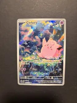 Clefairy 094/088 (IR) Pokemon Perfect Order Full Art Illustration Rare Pokemon - Image 1