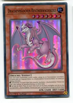 Yu-Gi-Oh! Drachenmadchen Rentnerwachskeks Super Rare MYFI-DE015 - Image 1