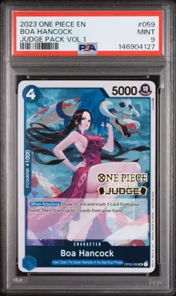 PSA 9 2023 ONE PIECE JUDGE PACK VOLUME 1 059 BOA HANCOCK - Image 1