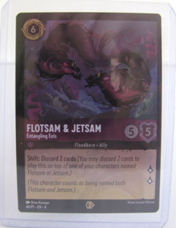 Disney Lorcana Flotsam & Jetsam Entangling Eels Foil Promo Gencon NM - Image 1