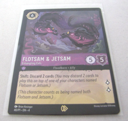Disney Lorcana Flotsam & Jetsam Entangling Eels Foil Promo Gencon NM - Image 3