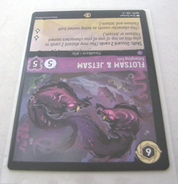 Disney Lorcana Flotsam & Jetsam Entangling Eels Foil Promo Gencon NM - Image 5