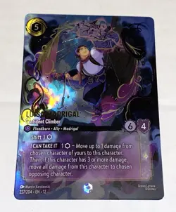 Lorcana Luisa Madrigal Confident Climber Enchanted Wilds Unknown 227/204 - Image 1