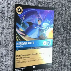 Disney Lorcana Wilds Unknown Merryweather 139/204 Uncommon Foil NM - Image 3