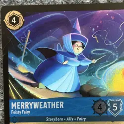 Disney Lorcana Wilds Unknown Merryweather 139/204 Uncommon Foil NM - Image 5
