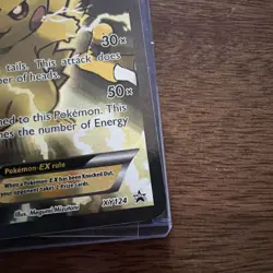 #4 Pikachu EX XY124 Black Star Promo 2016 Full Art Holo Rare Pokemon Card TCG - Image 4