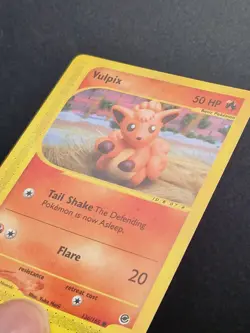 Vulpix 136/165 Expedition Base Set 2002 Common Regular Pokemon TCG - LP - Image 3