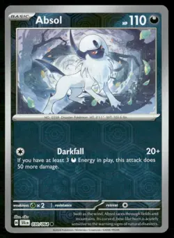 Absol 030/064 Common Shrouded Fable Pokemon Reverse Holo Near Mint - Image 1