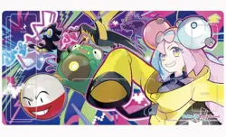 Pokemon Center TCG: Iono Playmat, Deck Box & Sleeves. - Image 5