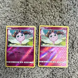 Pokemon TCG Pokemon GO Jigglypuff 43/214 Reverse Holo English Lot 2 - Image 1